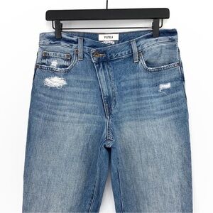 Pistola Presley cross over fly high rise jeans. Women’s size 28.